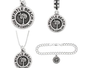 Sterling Silver Myrtle Beach Charm
