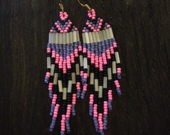 Authentic Native Beaded Earrings