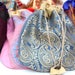Indian Sari Pouches, Potli Pouches,Jewerly Bags, 50 Ass. pieces, Party Favor Bags, 6x5 inches, Large. Size Gift Bags