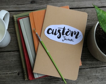 Custom Moleskine Cahier Journal