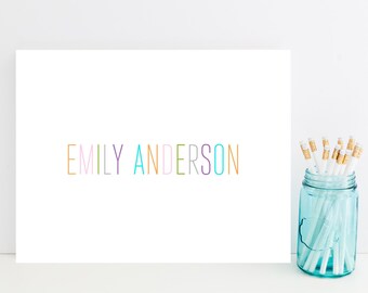 Fun Customized Stationery - Unique Personalized Stationary