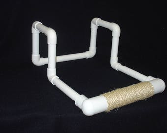 PVC, Parrot, Car Perch, Car Seat, Bird, Perch, Sisal Rope, Car Carrier, Cockatoo, Macaw, Table Top Perch, Large-Long #1334
