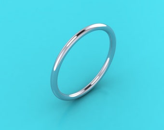 Mila kunis style PLATINUM 950 1.5mm ring /Wedding Band /wedding ring / eternity Ring / slim ring / hatton garden london jewellers