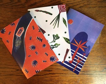 A5 Illustrated Cahier Notebook