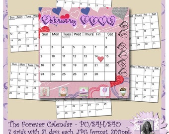 calendars for every year