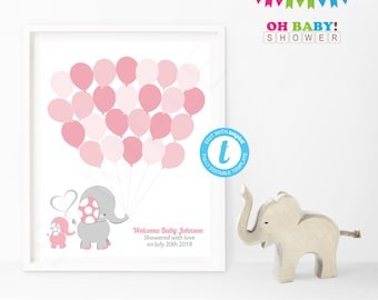 pink and gray elephant baby shower advice for mommy to be