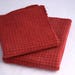 Hand dyed wool - rug hooking wool - appliqué - penny rugs - "Brick Fireplace" - overdyed wool - Maine fiber artist - fat quarter - ready