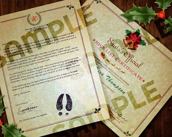 Personalized Letter from Santa