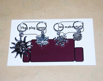 Four Seasons stitch markers