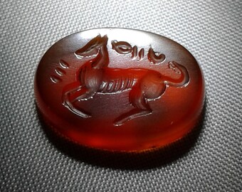 RARE & Antique CARNELIAN Intaglio Cabochon