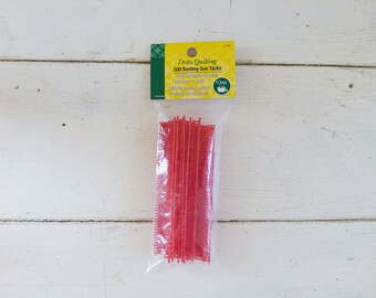 Dritz basting gun tacks, quilting supplies, 500 tacks, ready to ship
