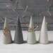Concrete ring cone, cement ring cone, ring holder, concrete cone, ring cone, wedding favor, concrete decor, party favor, hostess gift, beton