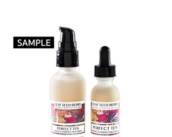 Perfect Ten Anti-Aging Serum, Organic Facial Serum, Vitamin C Serum, Anti Aging Serum, Serum Sample, Natural Serum, Anti Wrinkle Serum,