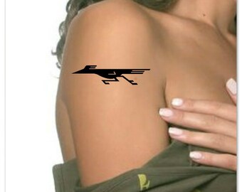 Temporary Tattoo Roadrunner Waterproof Fake Tattoo Thin Durable