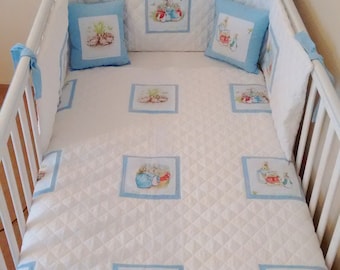 Baby boys Beatrix potter peter rabbit bedding
