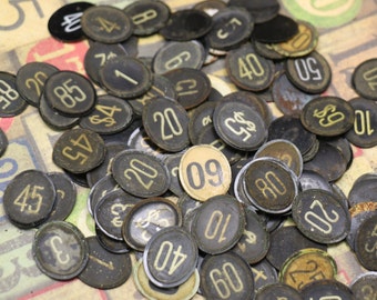 5 Antique Cash Register Number