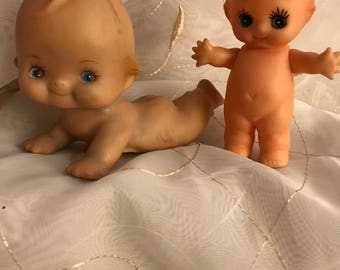 Vintage kewpie dolls (two)