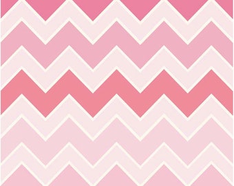 Medium Shaded Chevron Dolly by Riley Blake Designs - 1 Yard Cut - Chevron Fabric