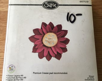 Sizzix Bigz flower layers die