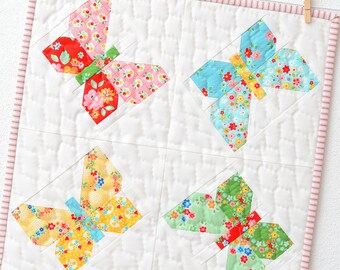 PDF Quilt Pattern - Butterfly Dance MINI