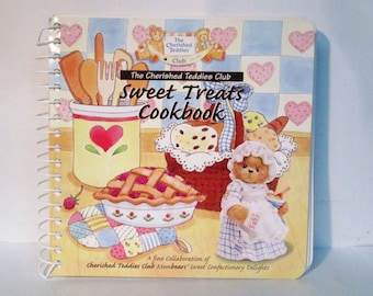 The Cherished Teddies Club Sweet Treats Cookbook Recipe Book 1996