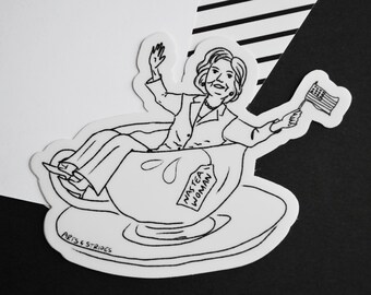 NasTea Woman - Sticker