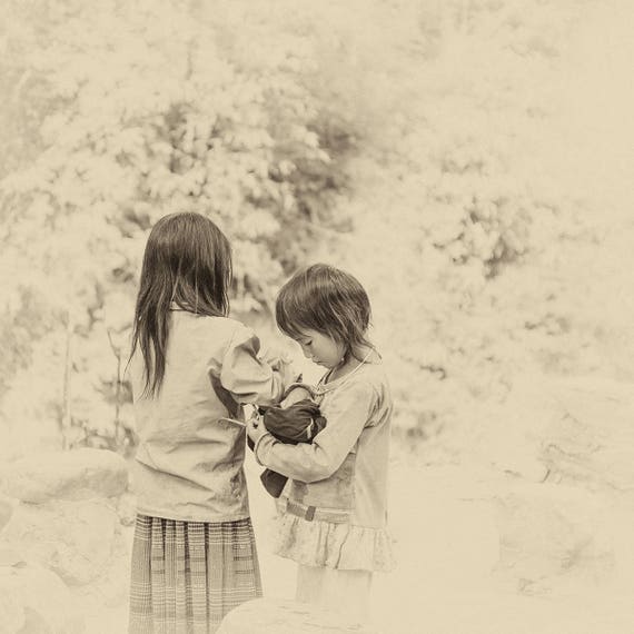 VIETNAM STORIES 19. Vietnam Prints, Child Portrait, Travel Photography, Square Print, Limited Edition Print, Photographic print