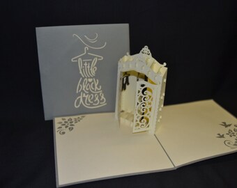 3-D Closet/Wardrobe Pop-Up Card