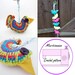 Crochet pattern,Amigurumi pattern,beginner crochet pattern,crochet bird pattern,amigurumi bird pattern,crochet ornament,hanging bird,pdf