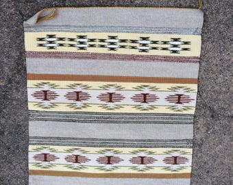 Navajo Handwoven Wool Rug. Never Walked On