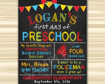 preschool graduation sign chalkboard sign graduation