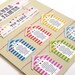 Beach Huts Wedding Table Plan, Seating Plan, Beach Wedding, Seaside Wedding, Beach Bunting, Nautical Wedding, Colourful Beach huts