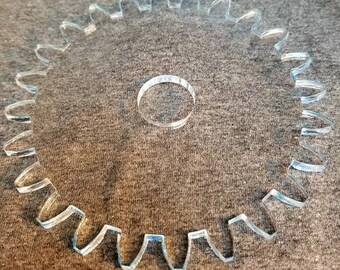 Gears for cuptisserie, cup turner