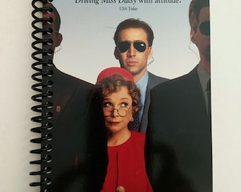 Guarding Tess Spiral Notebook Hand Made from Original VHS Tape Movie Cover