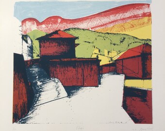 Pelopi - Original Serigraph Print