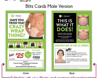 It Works! Blitz Card (Male Version) - Digital File