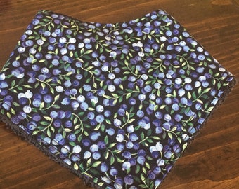 Blue Bud Bib