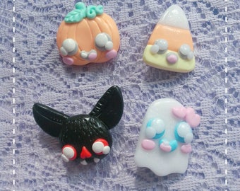 Trick or Treat Halloween brooches