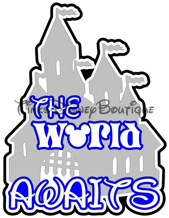 Download Disney SVG clipart Title Walt Disney World Castle The World