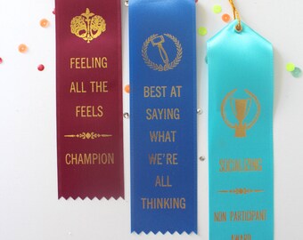 Adulting Honorable Mention Adult Award Ribbons / Funny