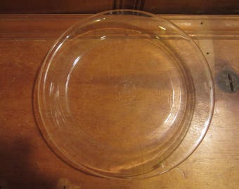 Vintage Pyrex 209 Clear Glass Pie Plate Dish 9"W x 1 1/4"H Baking