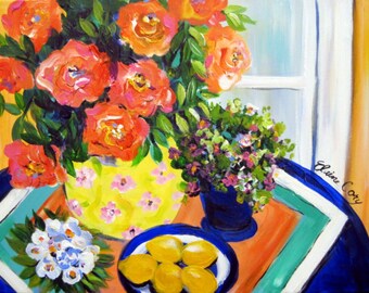 Original Painting 18 x 24 Art by Elaine Cory
