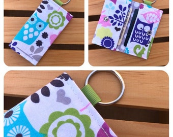 Mother’s Day Gifts / Keychain w/ ID Holder / Credit Card Holder / Mini Wallet / Business Card Holder / Gift Card Holder