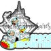 Disney SVG clipart Space Mountain Title Disneyland Disney World Scrapbook Cricut Silhouette Print then Cut