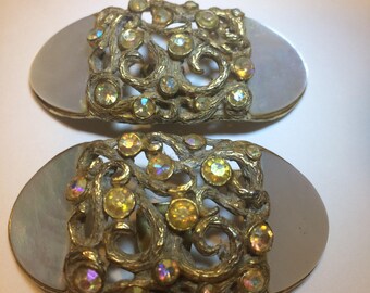 Vintage MUSI Shoe Clips