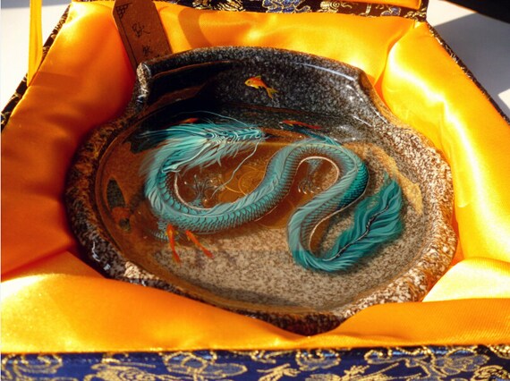 Download Amazing Blue Dragon resin artworkunique giftArt Decoration