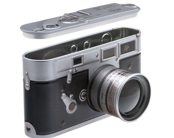 Leica M3 vintage replica camera tin box