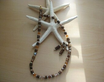 Wood Delight Necklace and Earrings