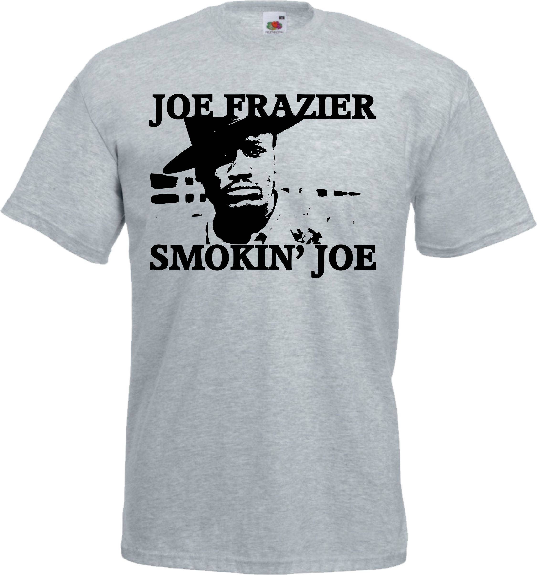 Joe Frazier Smokin Joe Photo T Shirt Boxing Legend S 7016