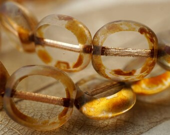 Honey Drops, Czech Beads, Beads, N2000